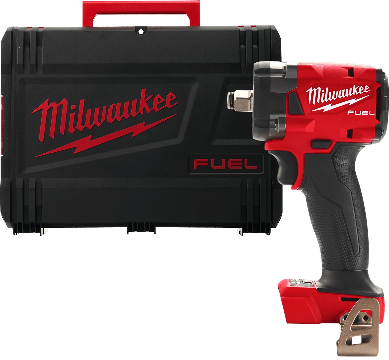 MILWAUKEE M18 FUEL™ 1/2” Aku rázový uťahovák s poistným krúžkom - kompaktný M18FIW2F12-0X