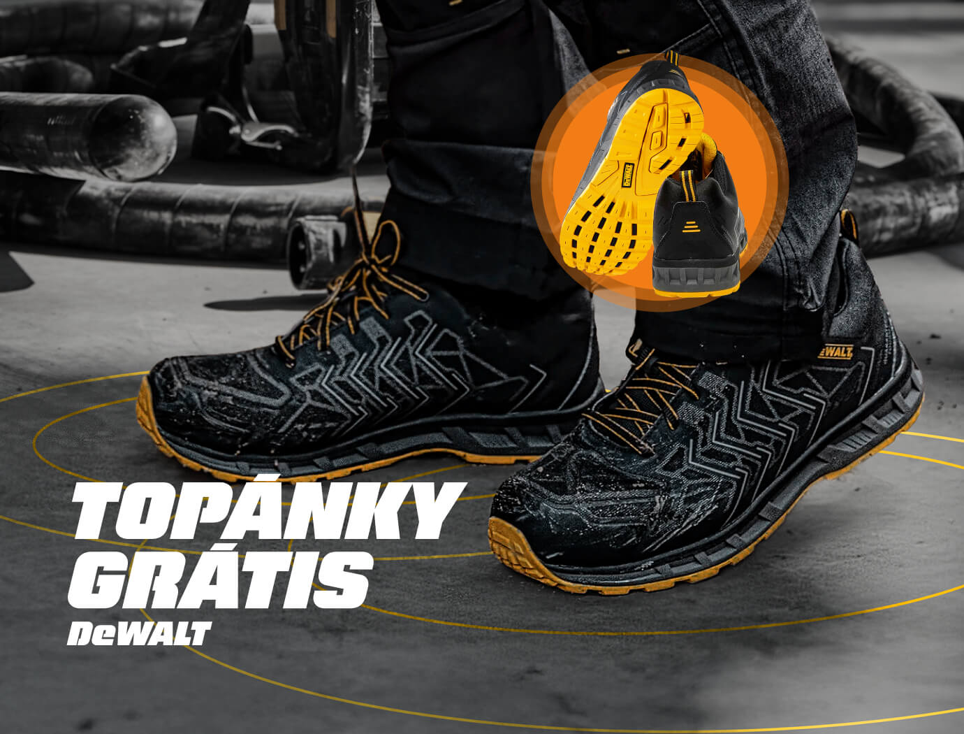 Topánky DeWALT grátis