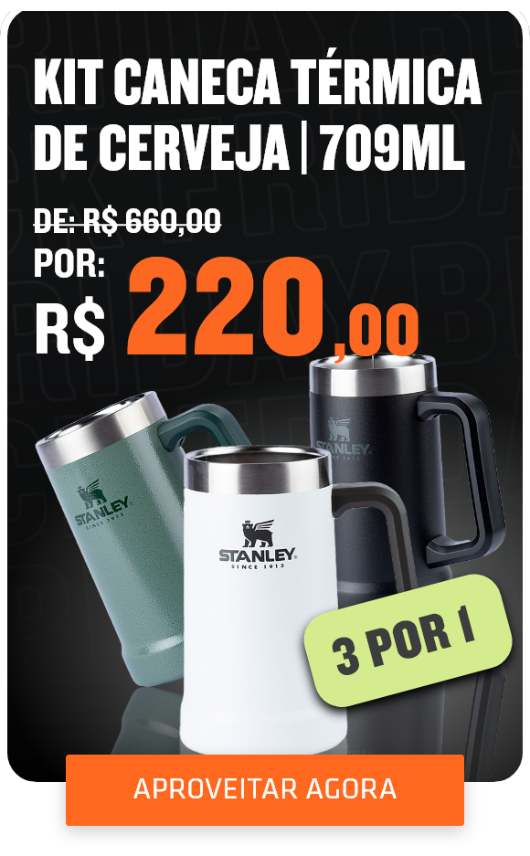 Kit caneca t�rmica de cerveja