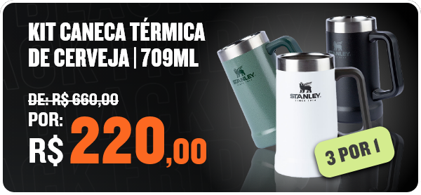 Kit caneca t�rmica de cerveja