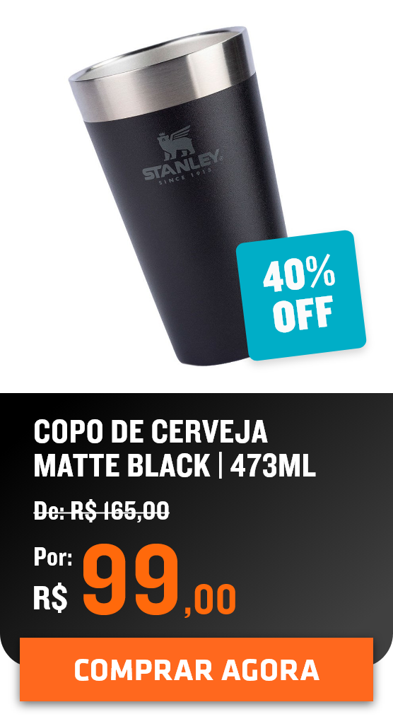 COPO DE CERVEJA MATTE BLACK | 473ML