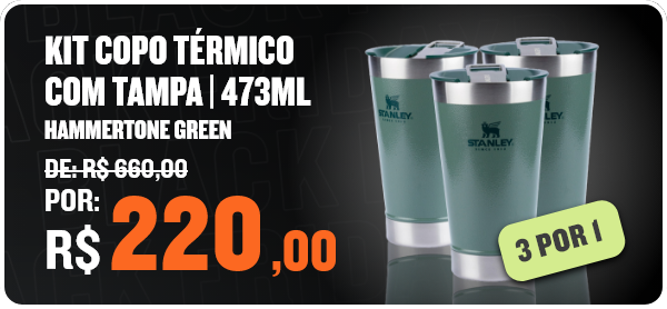 KIT COPO TÉRMICO COM TAMPA | 473ML