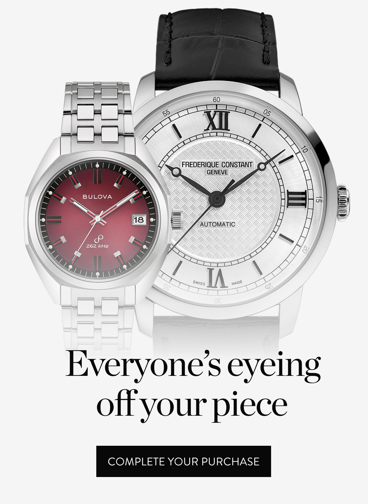 Everyone’s eyeing off your piece