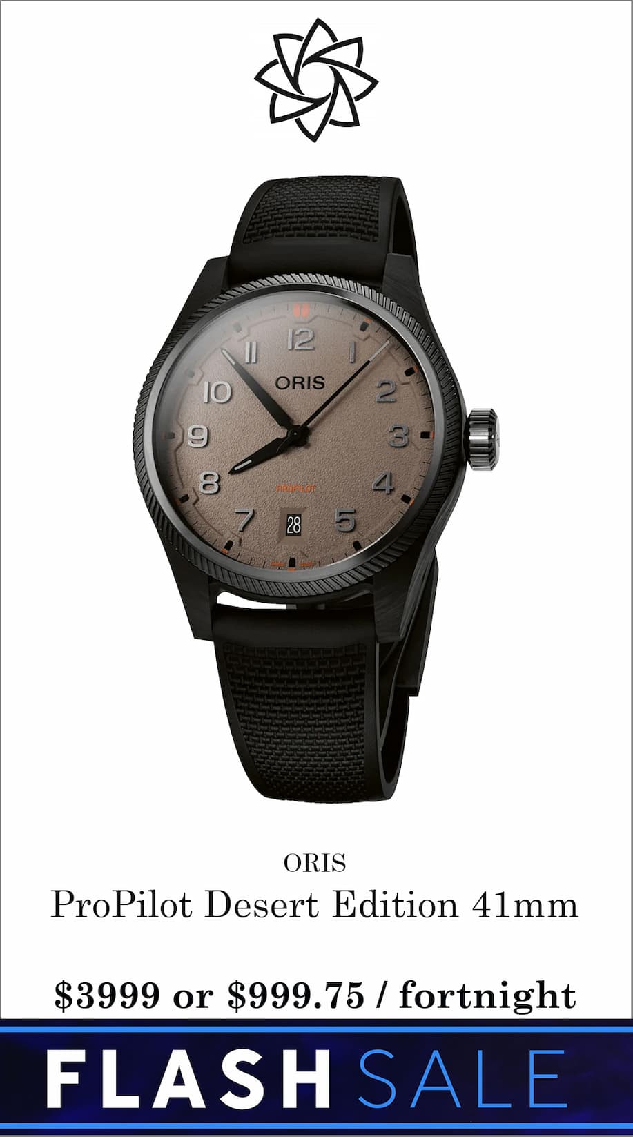 oris propilot mens watch