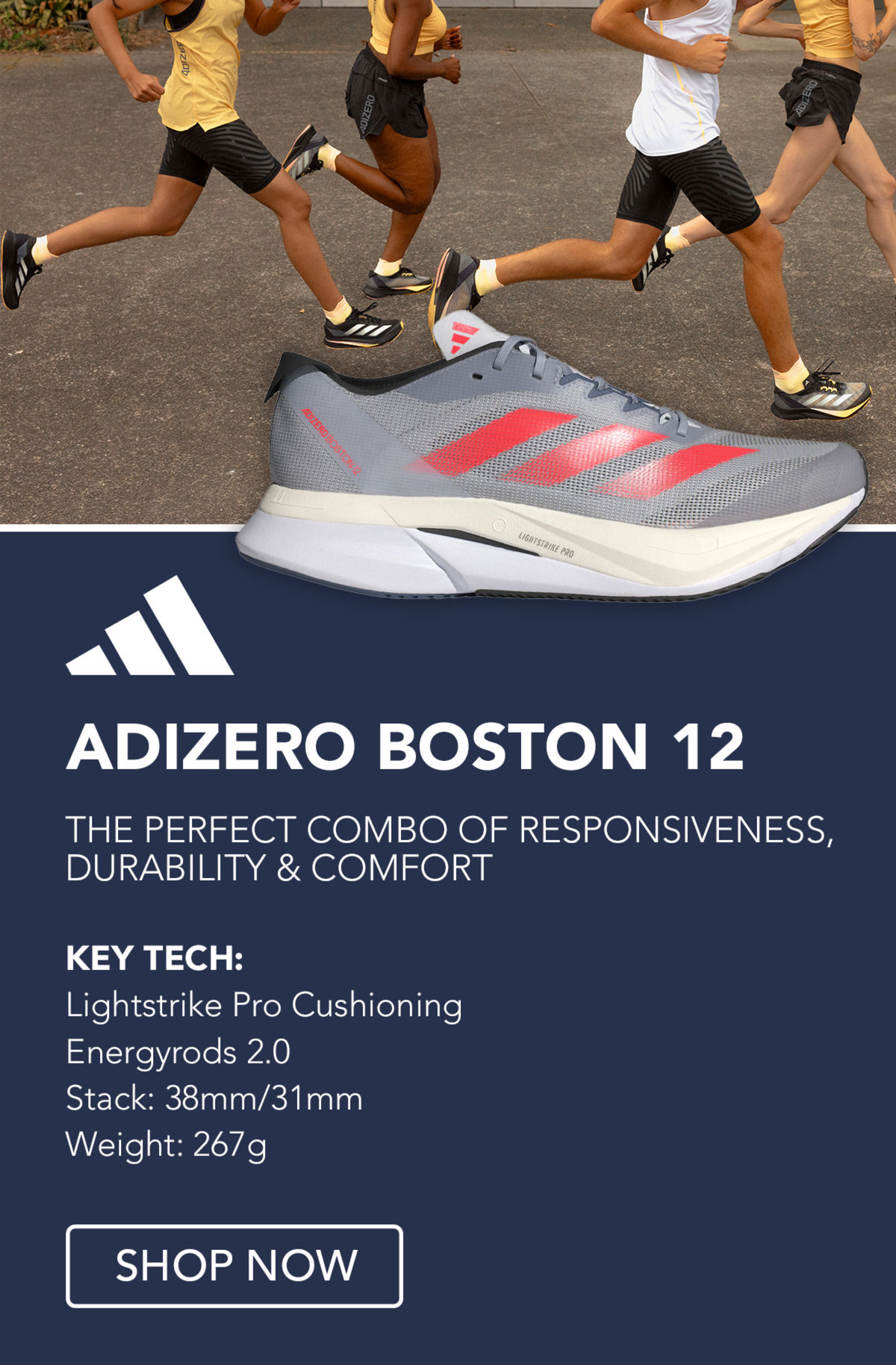 Adidas Adsizero Boston 12