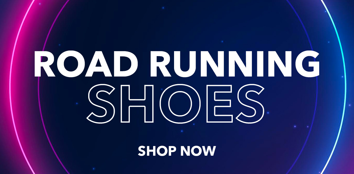 Road running shoes