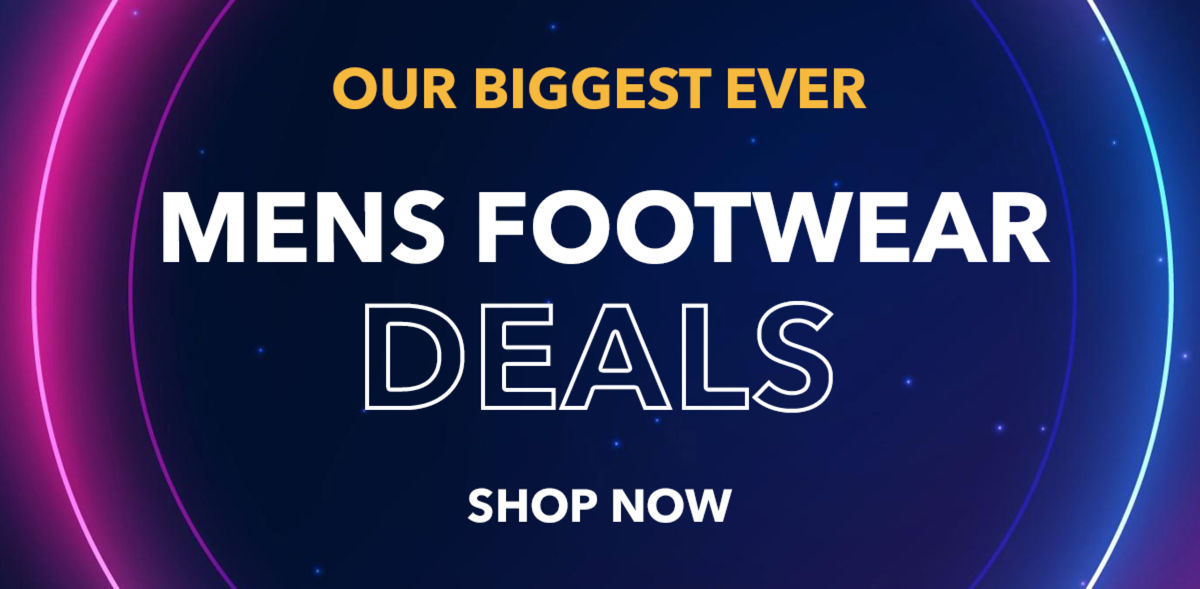 Mens footwear sale