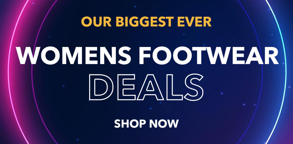 Womens footwear sale