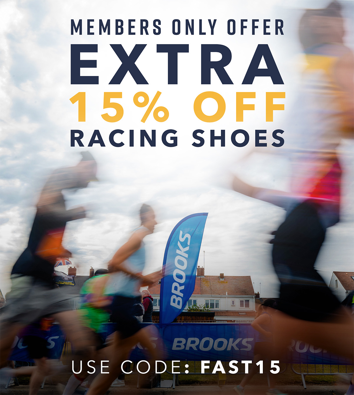 Extra 15% Off Racing Shoes - Use Code FAST15