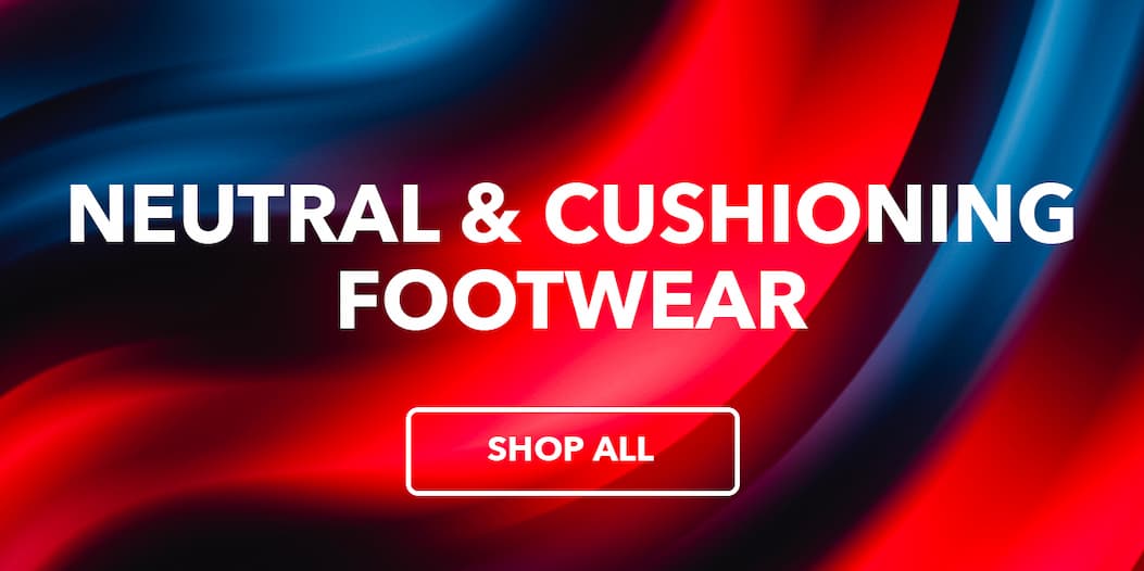 Neutral & cushioning footwear