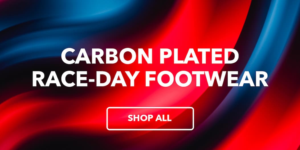 Carbon plated race-day footwear