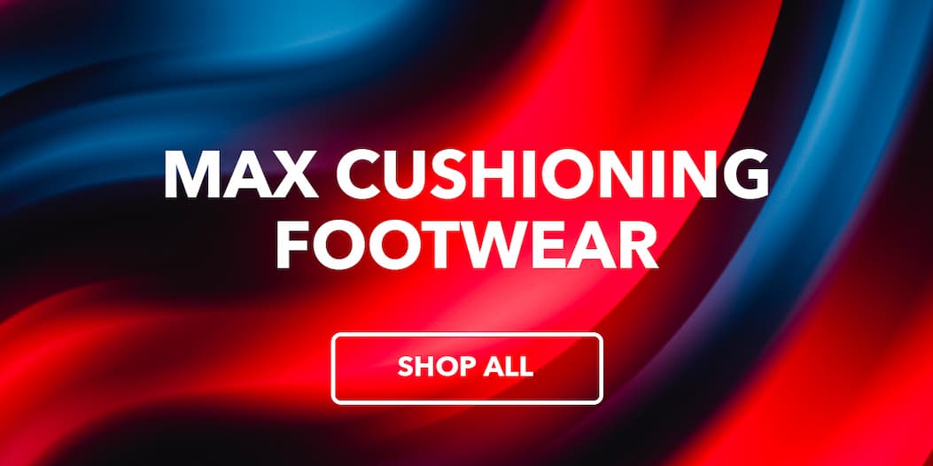 Max cushioning footwear