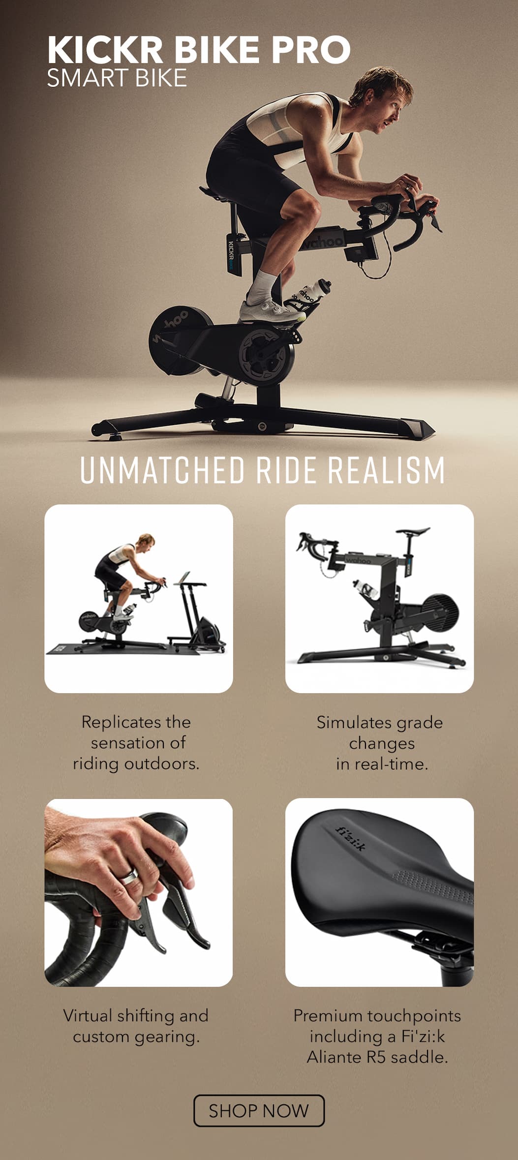 Kickr Bike Pro - Smart Bike