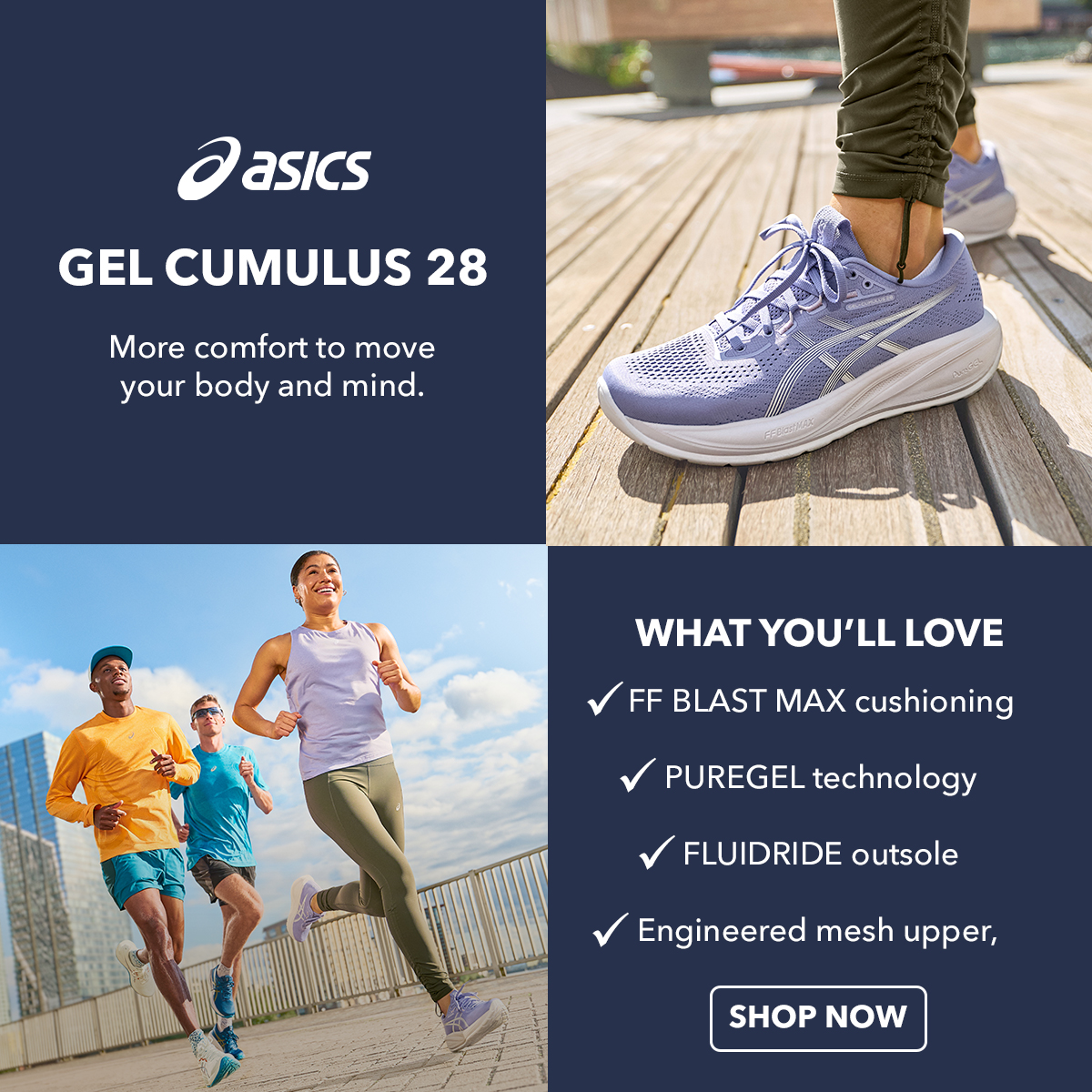 Asics Gel Cumulus 28