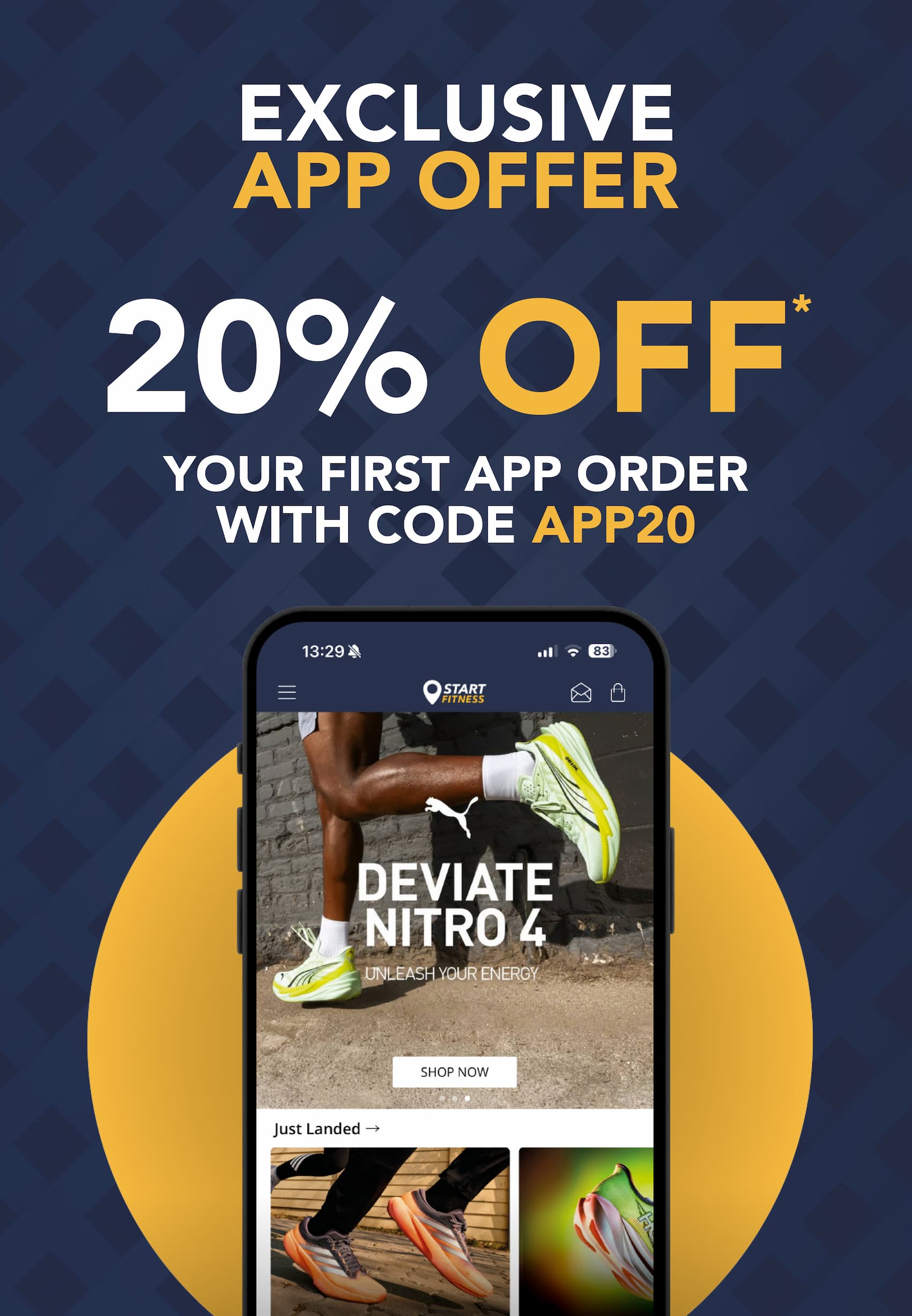 Download App with 20% off frist order 