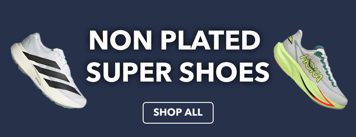 Non plated super shoes