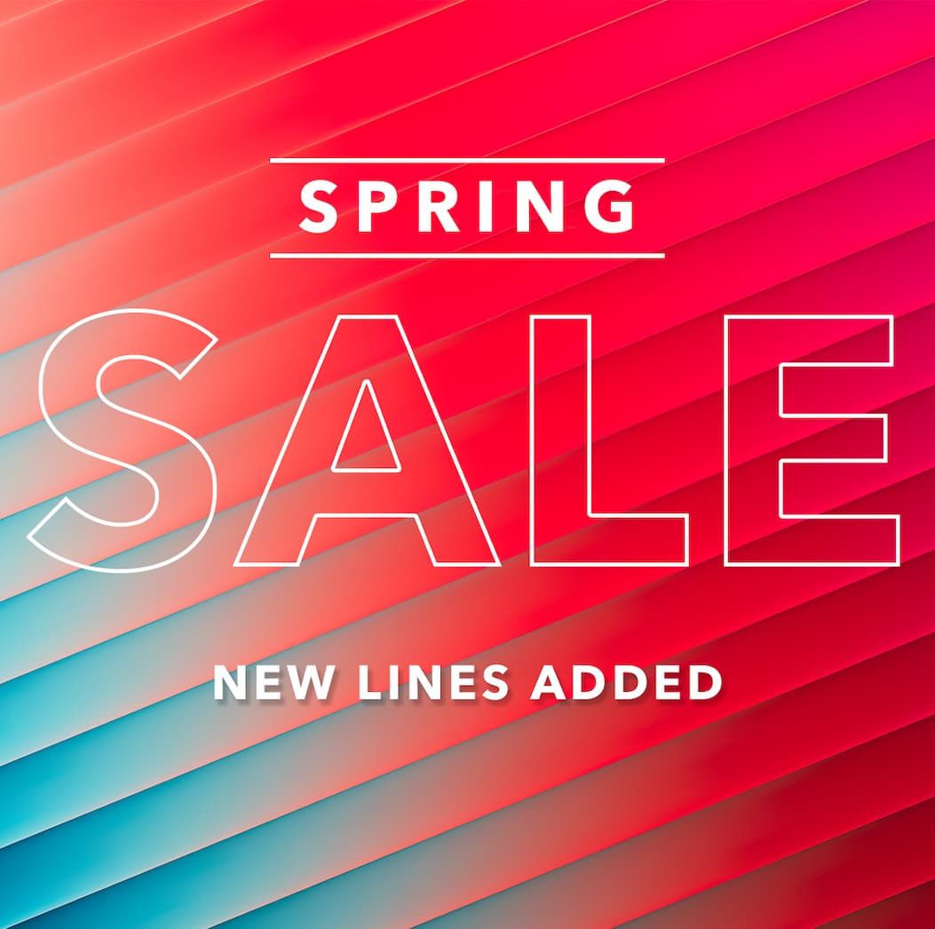 Spring sale - new lines added