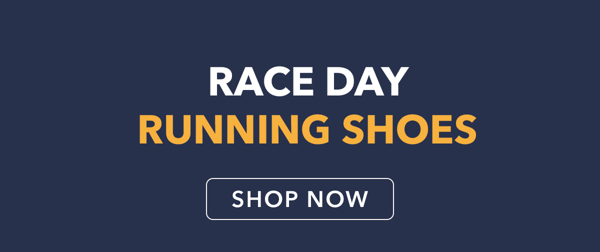 Race day running shoes 