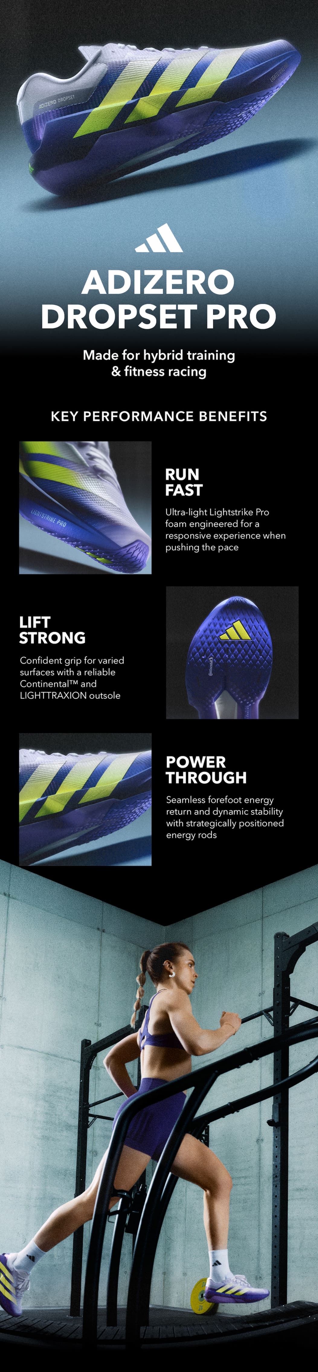 Adizero Dropset Pro