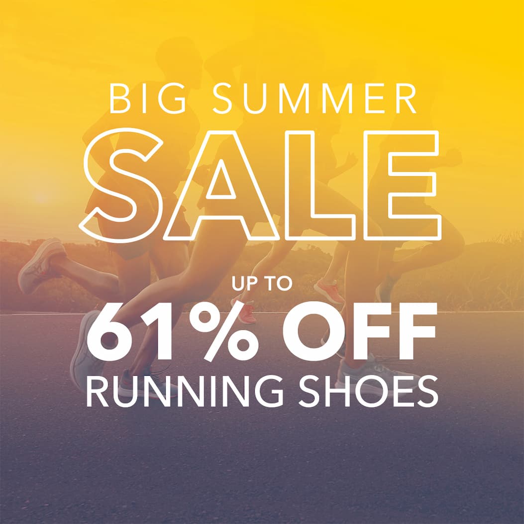 Big summer sale - up to 61% off running shoes