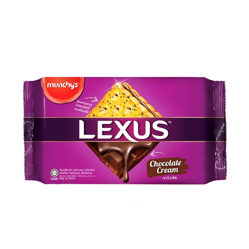 Munchy's Lexus Sandwich Calcium Crackers 190g