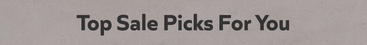 Top Picks Banner