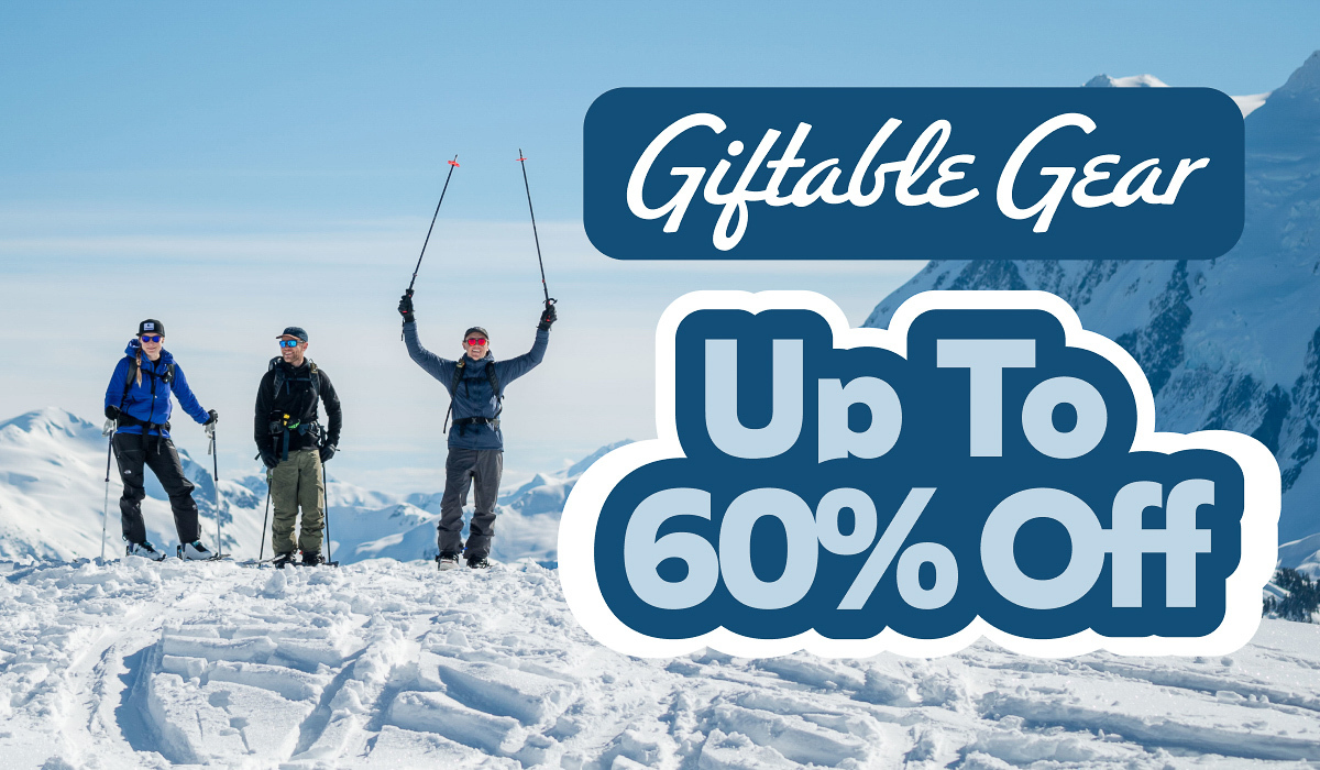 Giftable Gear - Up to 60% Off