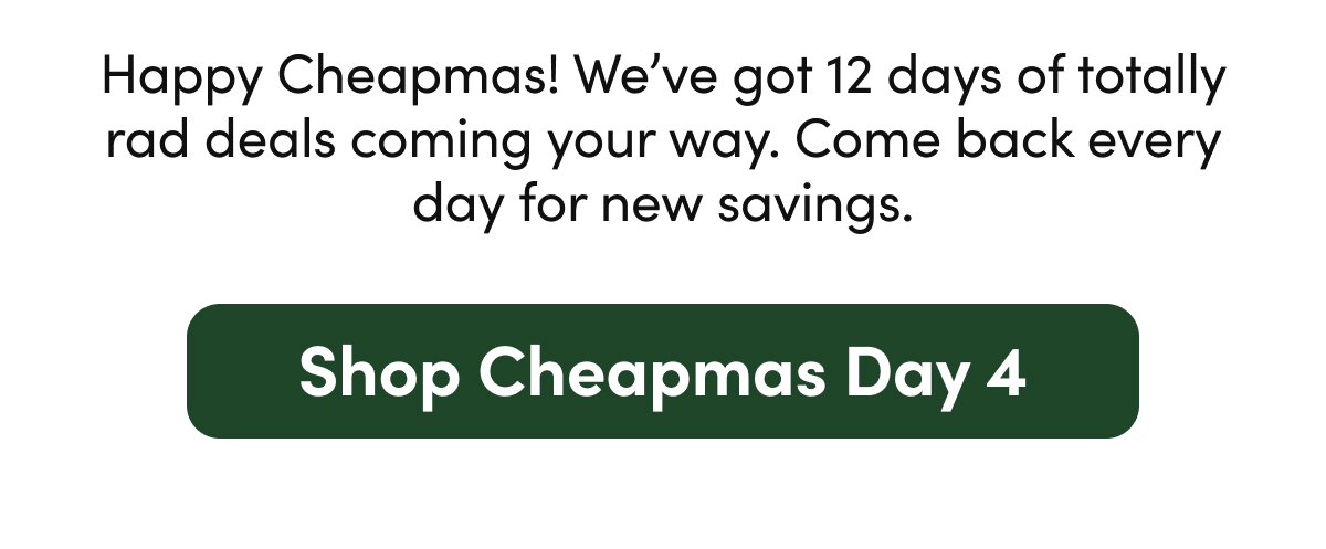 Shop cheapmas day 4