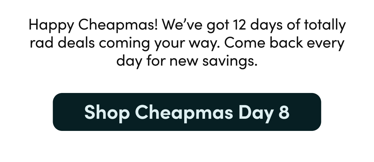 Shop cheapmas day 8