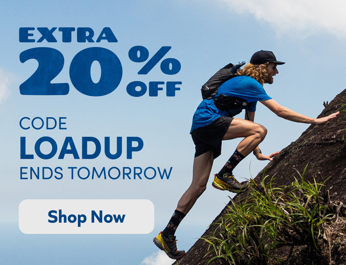 extra 20% off with code LOADUP ends tomorrow. shop now