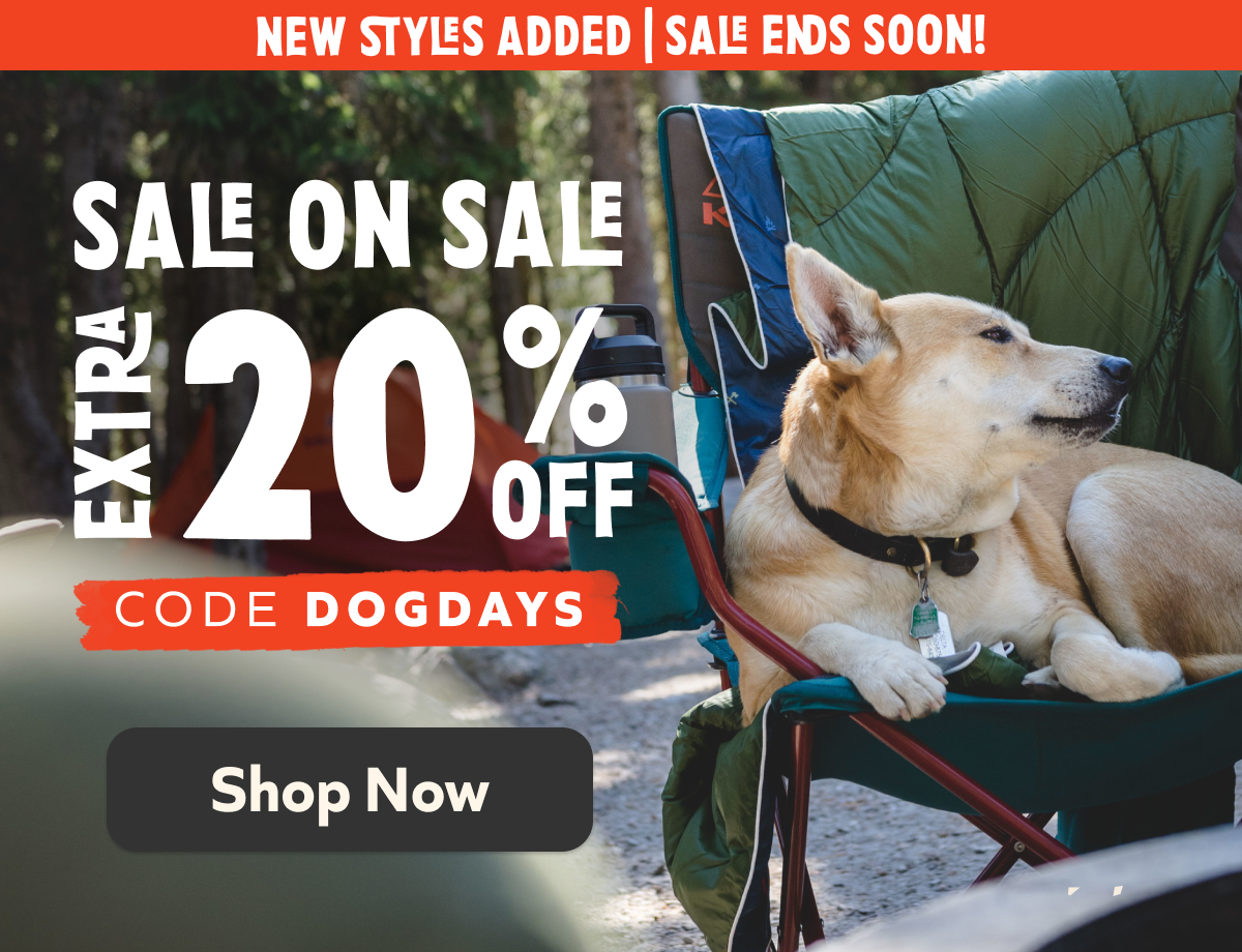 New Styles Added- Sale ends soon! Extra 20% off! Use code DOGDAYS. Shop Now!