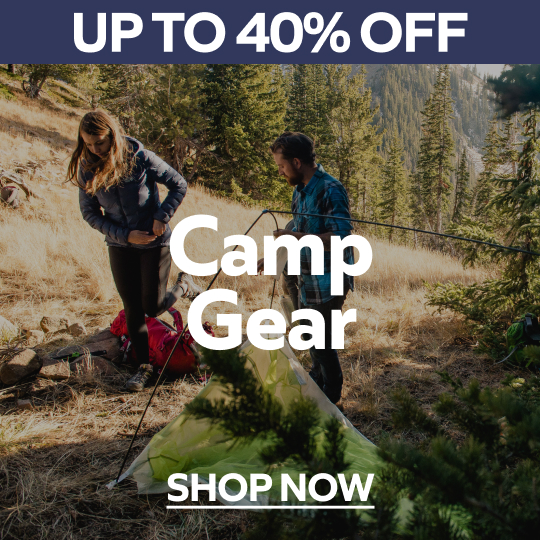 Camp Gear - Up to 40% off. Shop Now!