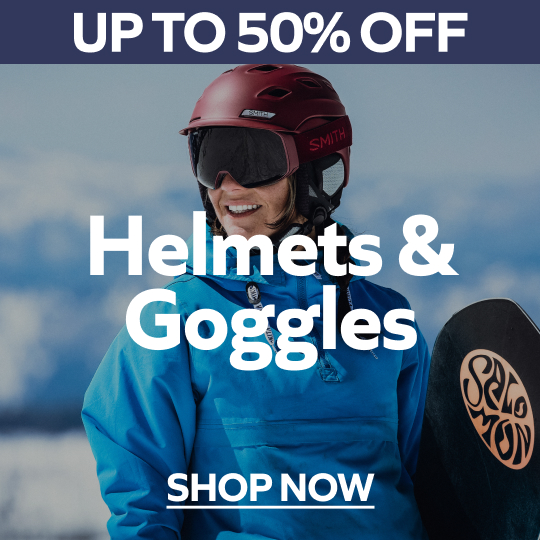 Helmets & Goggles - Up to 50% off. Shop Now!