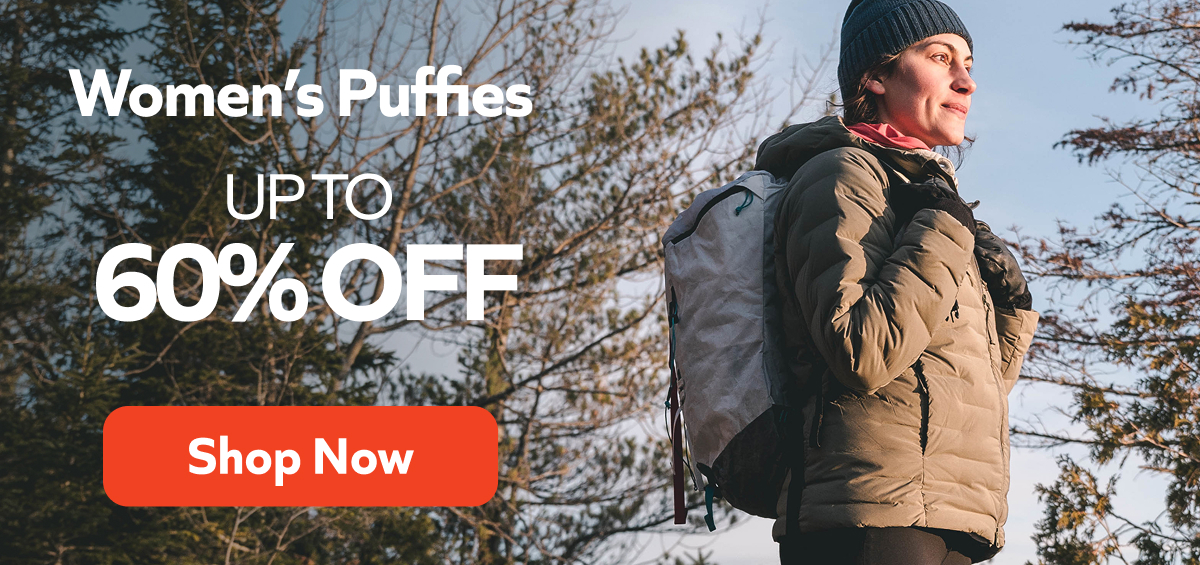 Women's Puffies- Up to 60% off. Shop Now!