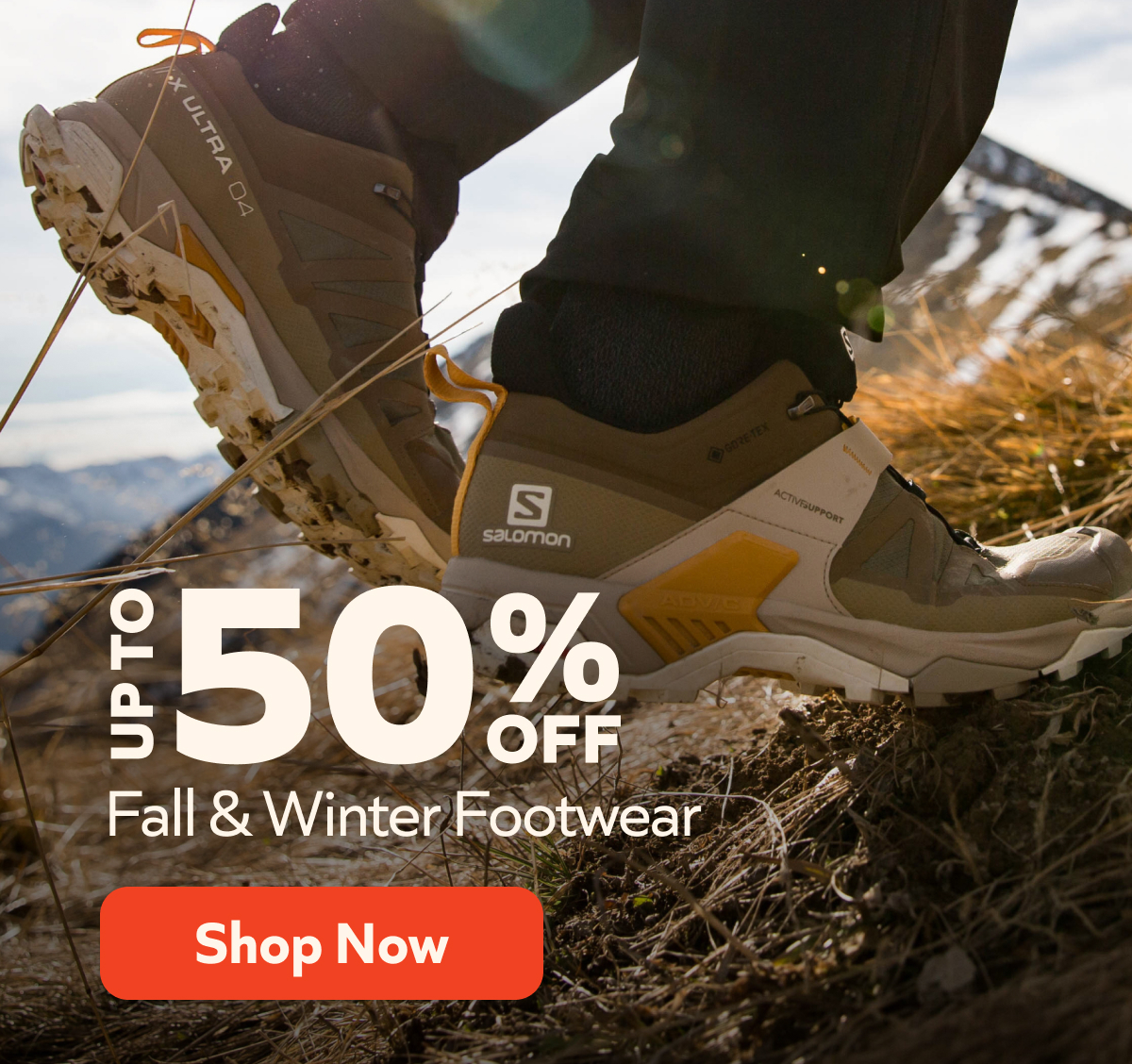 Up to 50% Fall & Winter Footwear. Shop Now! 