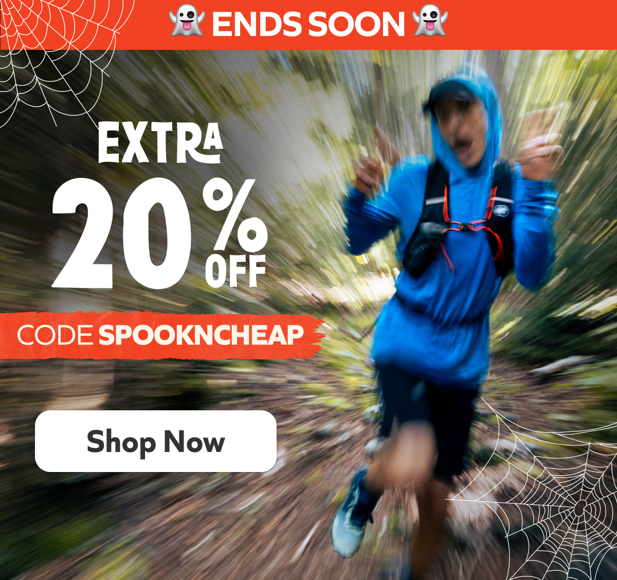 Ends Soon! Extra 20% off. Code: SPOOKNCHEAP Shop Now!