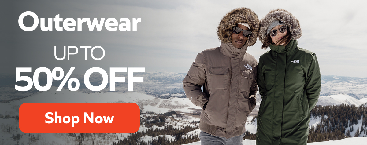 Outwear Up to 50% off- Shop Now!