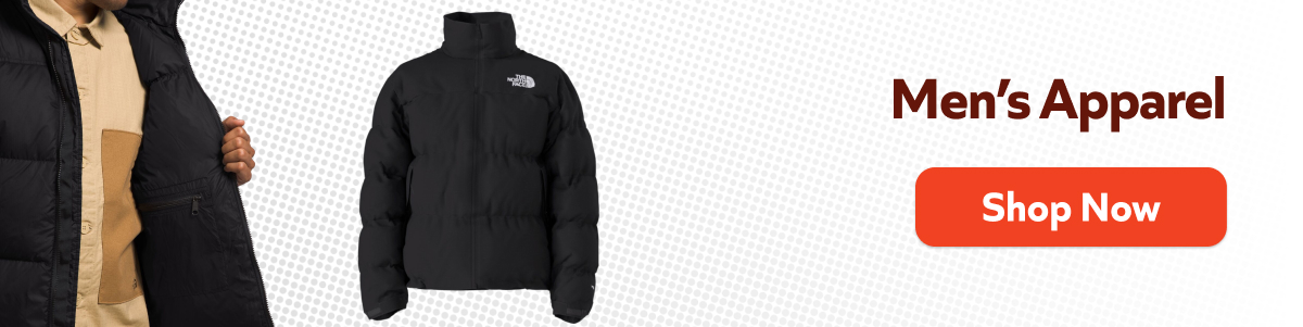 Men's Apparel. Shop Now!