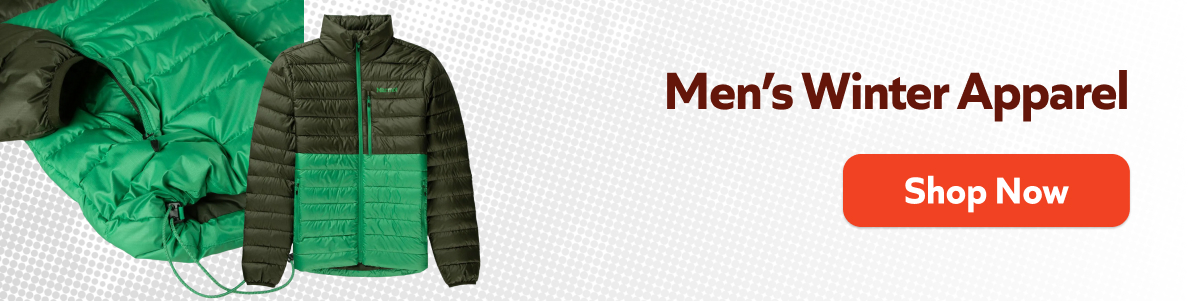 Men’s Winter Apparel - Shop Now!