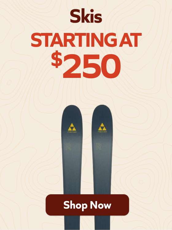 Skis starting at $250