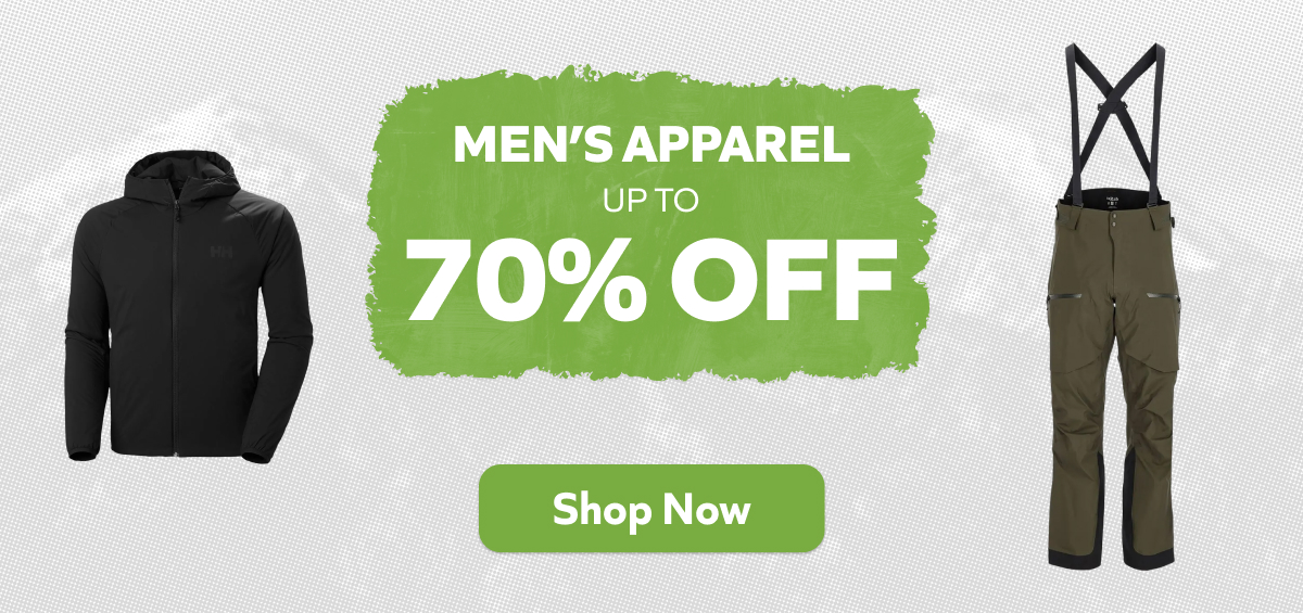 Men's Apparel Up To 70% Off - Shop Now