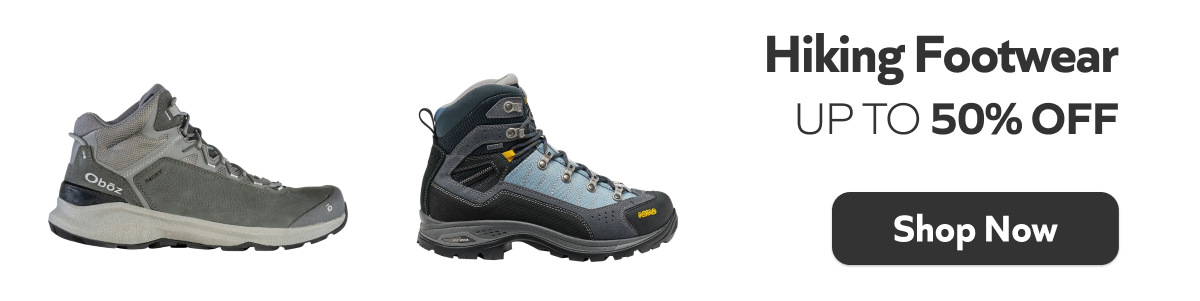 Hiking Footwear - Up to 50% off. Shop Now!