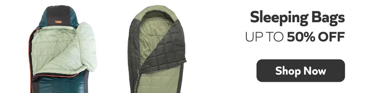 Sleeping Bags - Up to 50% off. Shop Now!