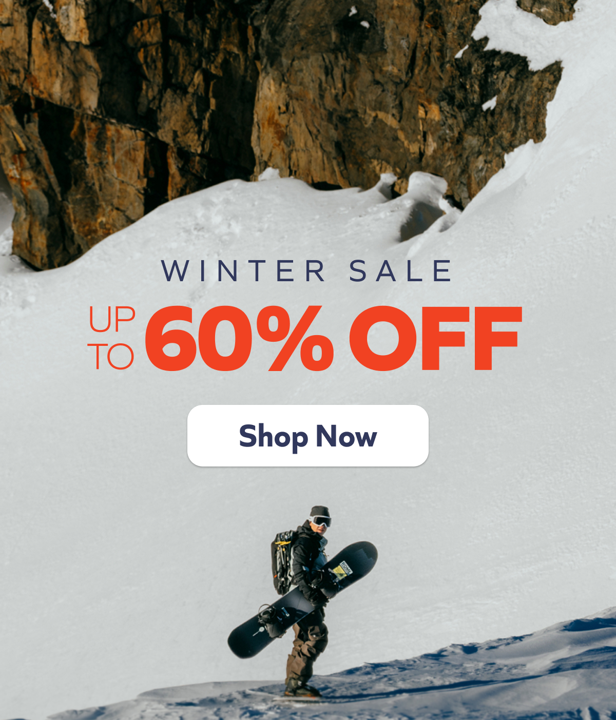Winter Sale - up to 60% off. Shop Now!