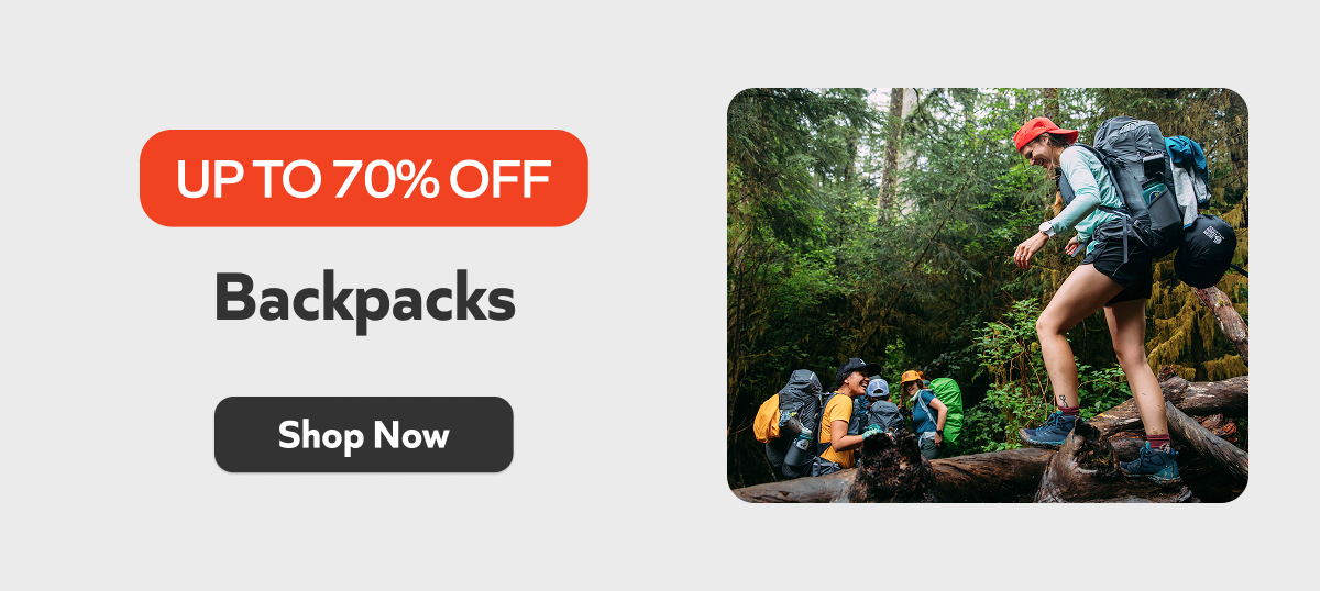 Up to 70% off - Backpacks. Shop Now!