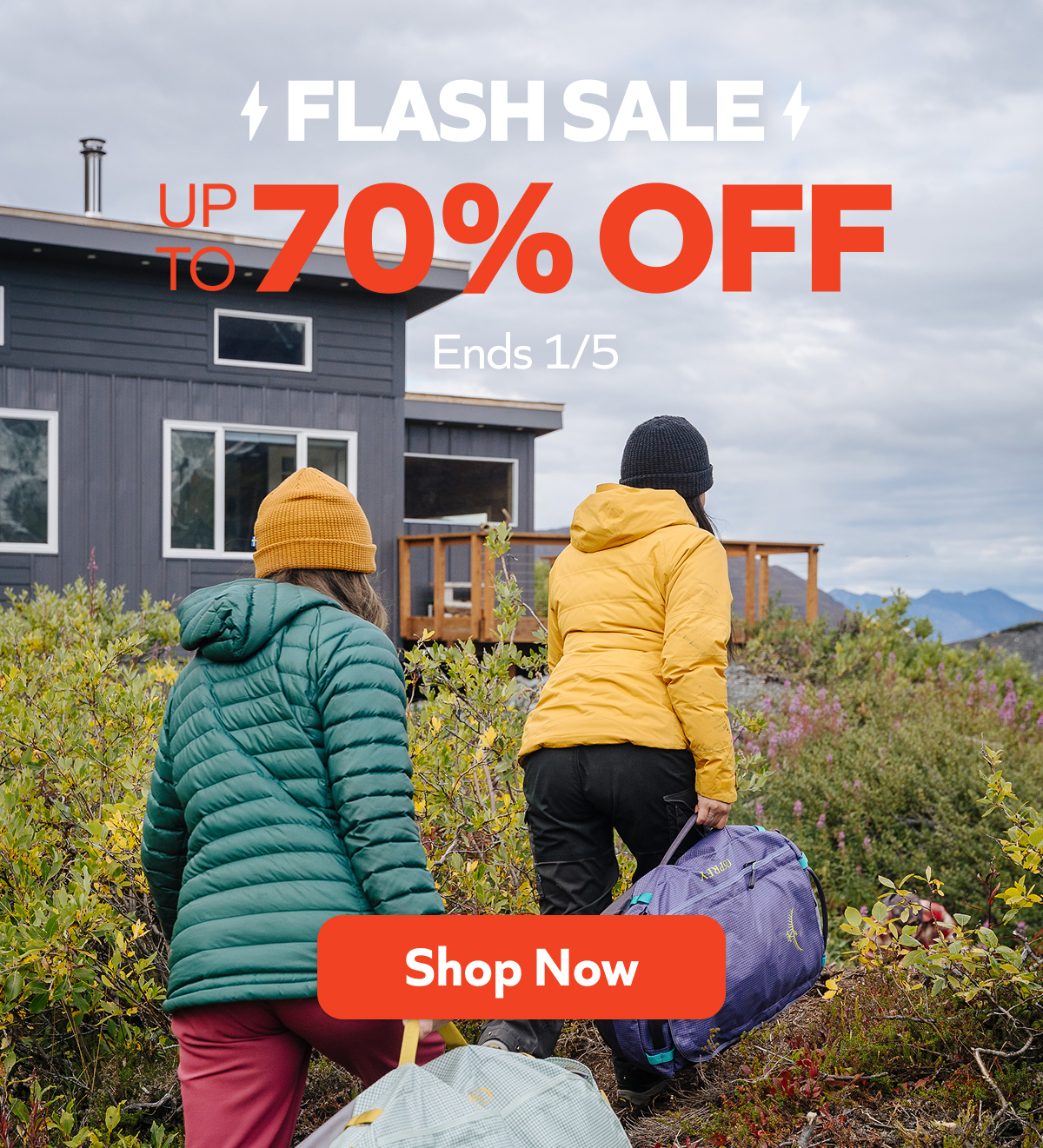 Flash Sale - Up to 70% off Ends 1/5. Shop Now!