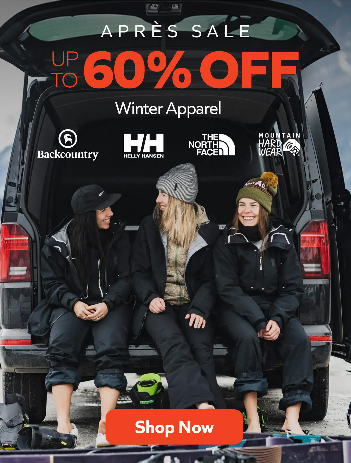 Après Sale | Up to 60% off winter apparel! Helly Hansen, Backcountry, The North Face & more on sale. Shop Now