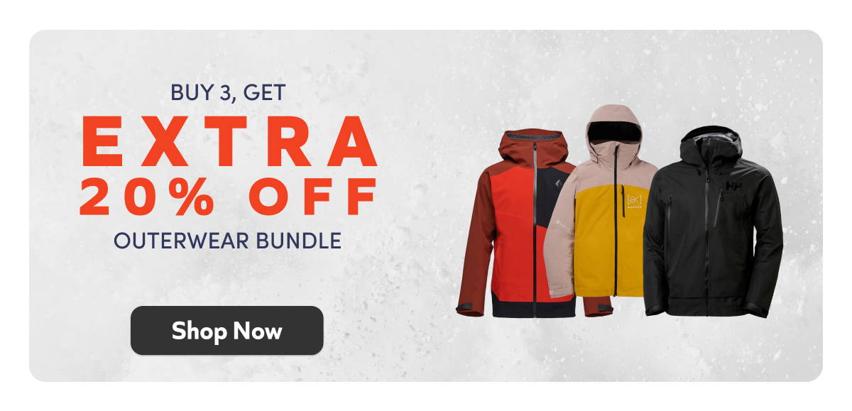 Buy3, Get An Extra 20% Off Outerwear Bundle. Shop Now.