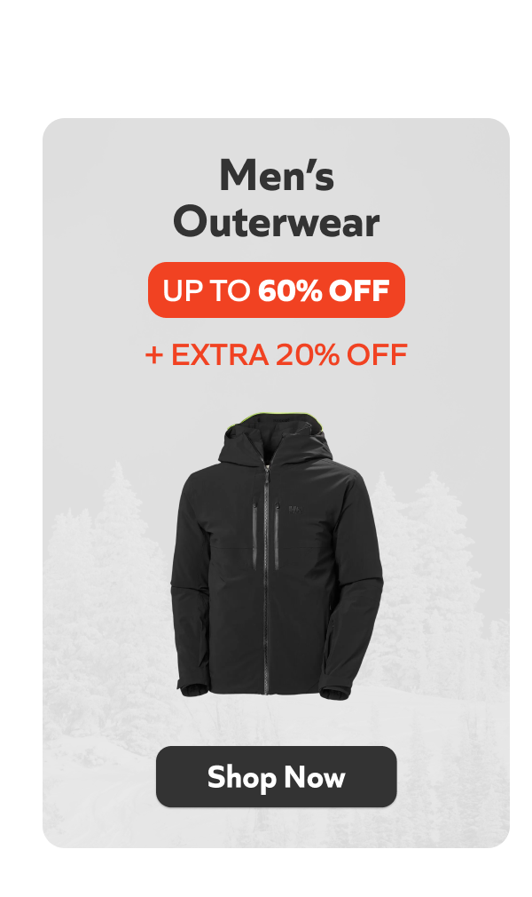 Men's Outerwear- Up to 60% off + extra 20% off. Shop Now!