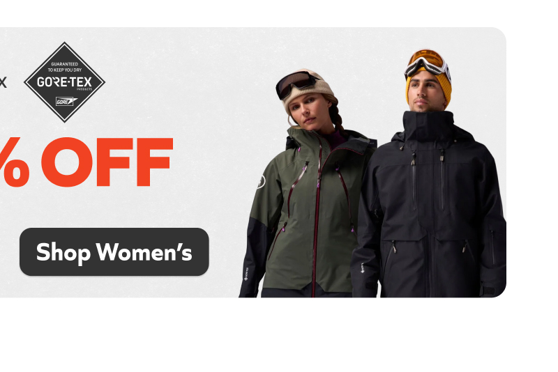 Backcountry + GORE-TEX: Up to 60% off. Shop Women's